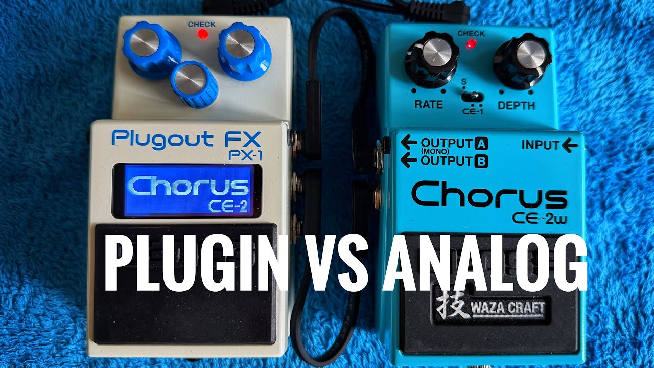 Boss PX-1 Plugout FX and CE-2w Waza Craft with Roland JC22