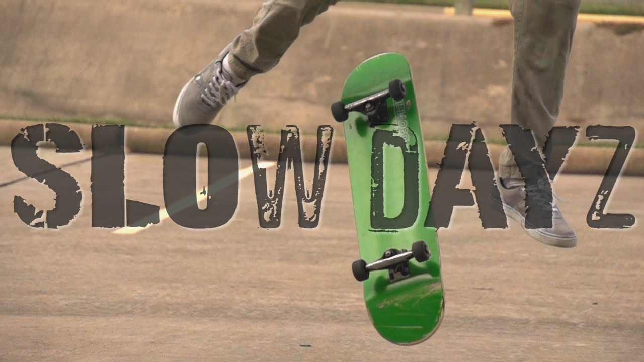 Slow Dayz : Insane Slow Motion Skateboarding (480FPS) (Jason Bastian)