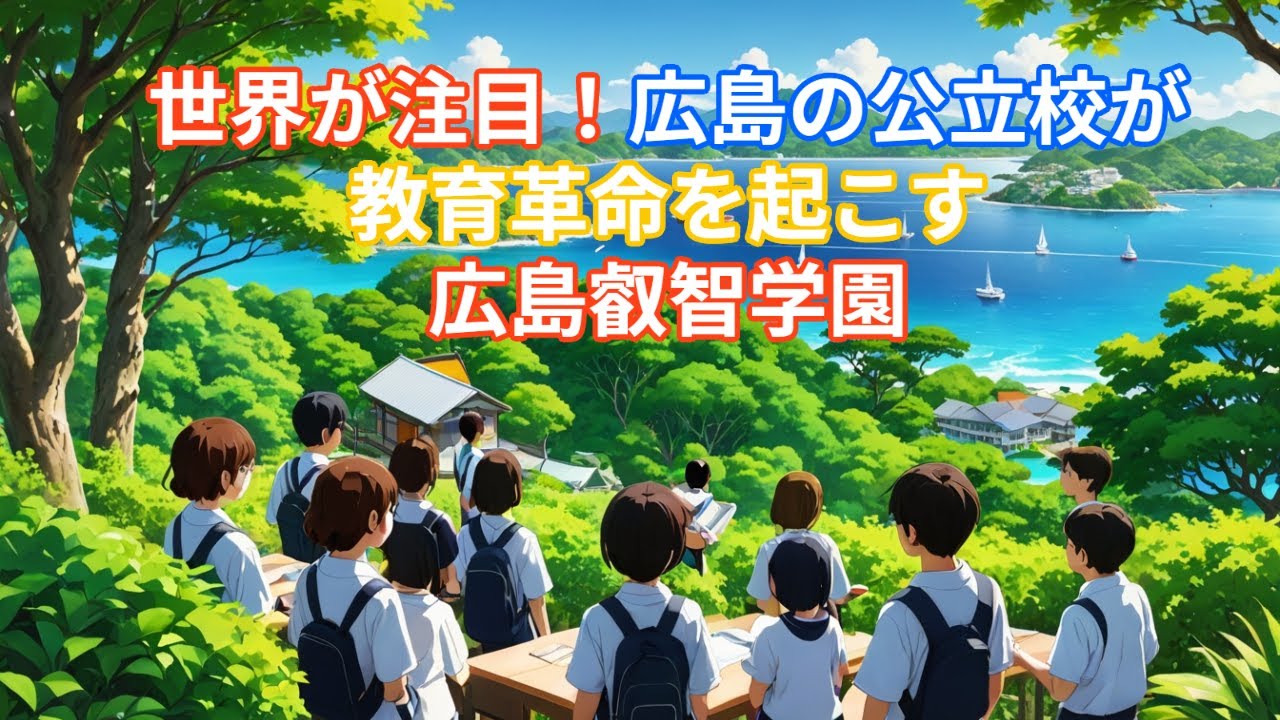 保護者必見！！　広島叡智学園
