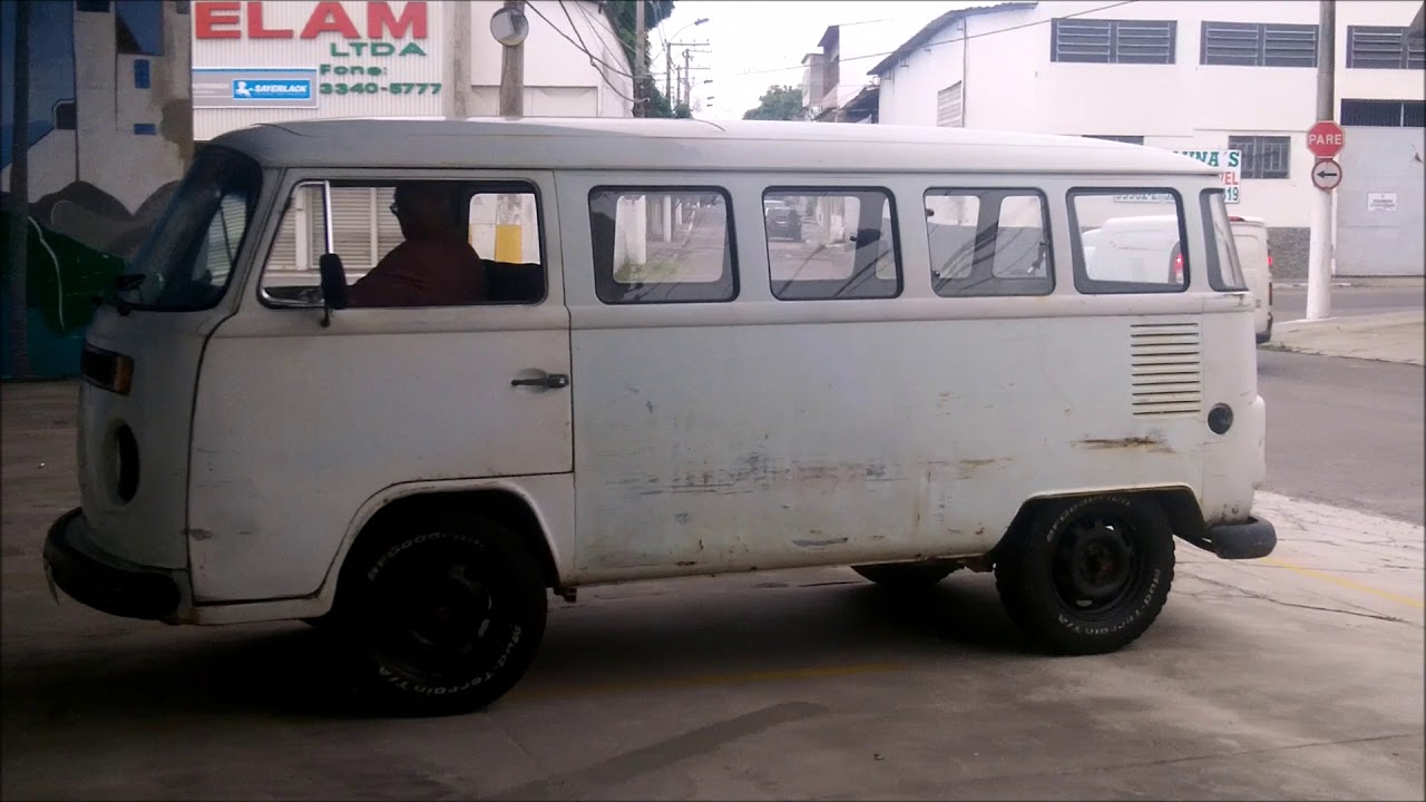Trocando Pneus da Kombi Para 215/75-15R Mud Terrain