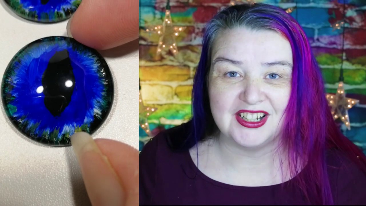 Painting Glass Eyes Tutorial