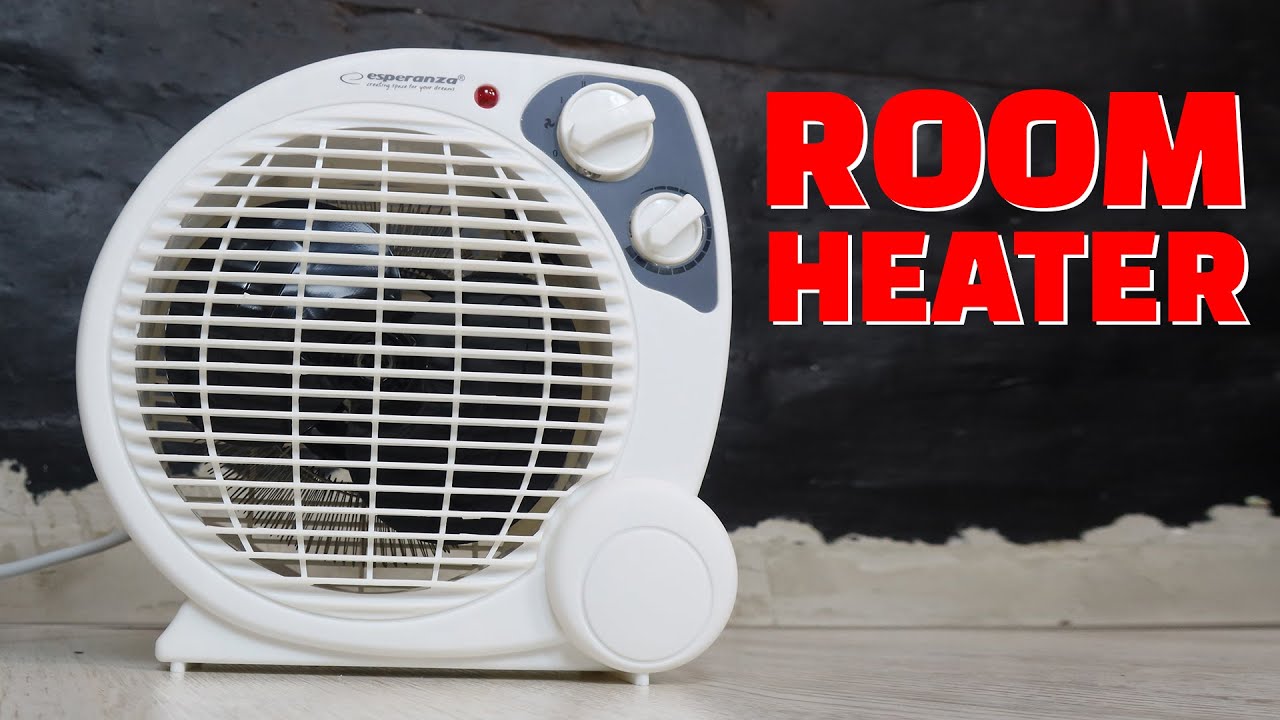 Room hot air fan - Room heater - Space heater for room - Esperanza heater - Hot air blower for room