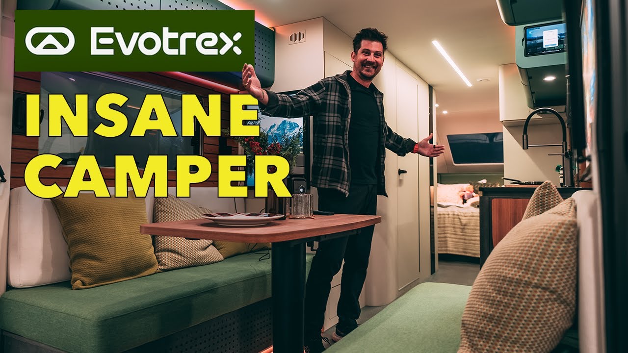 Первый в мире суперзарядный модуль на колесах — кемпер Evotrex PG5 меняет все для владельцев элек...