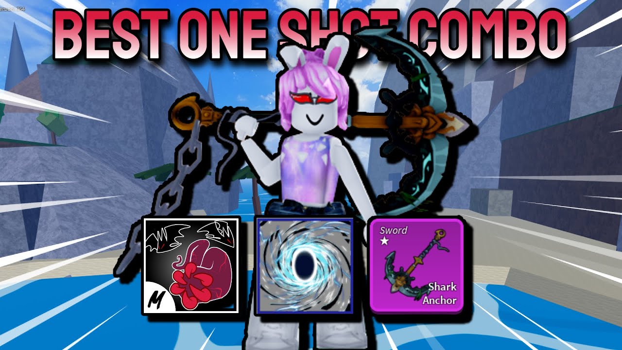 Shark Anchor + Portal + Sanguine Art = One Shot (Blox Fruits)