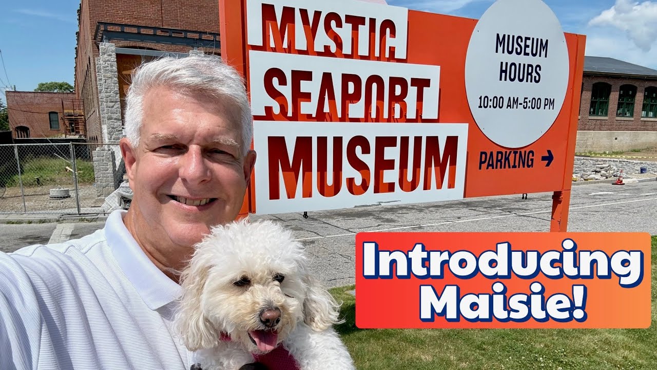 Exploring Mystic Seaport Museum With My Cute GranDogter!