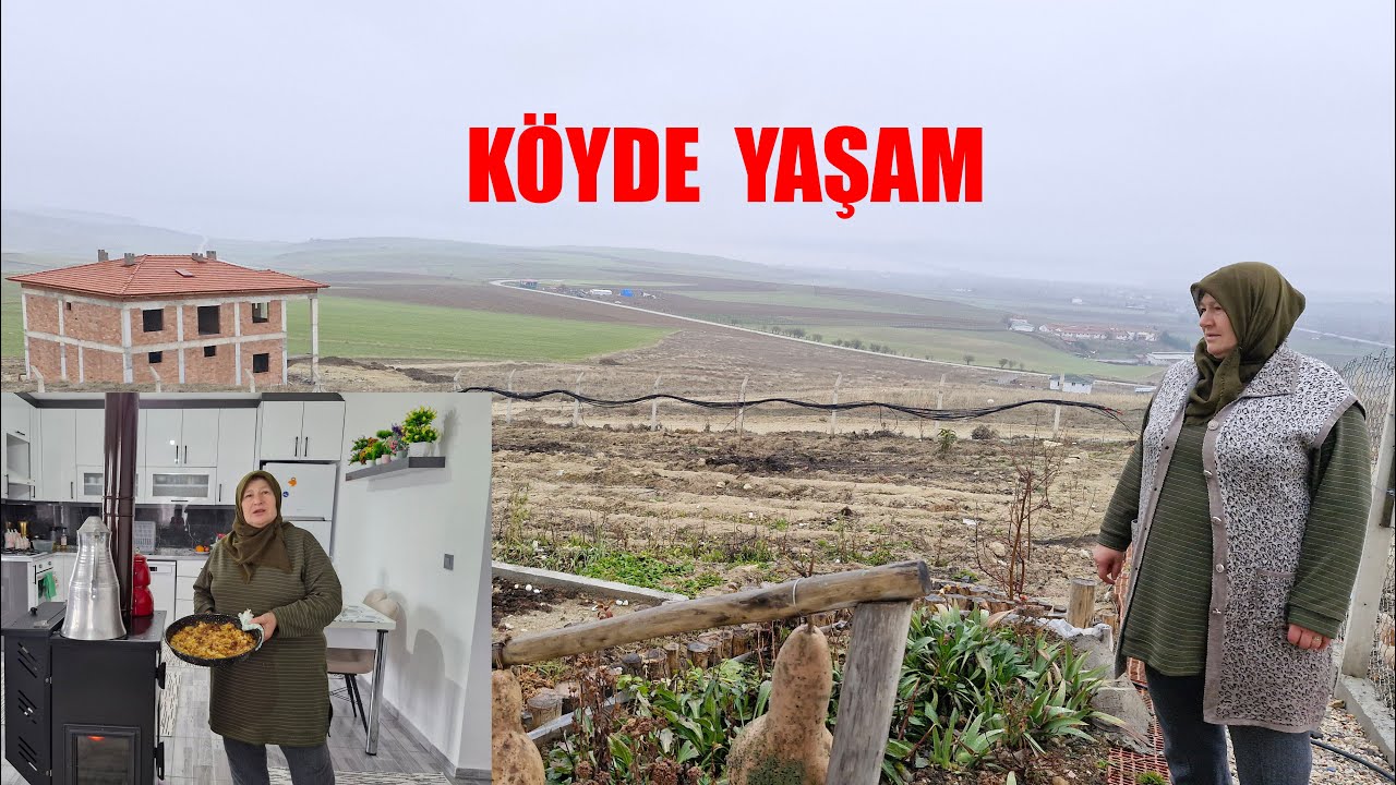 KÖYDE YAŞAM FIRINDA TEPSİDE HATİCE HANIM NELER HAZIRLIYOR VE SEVİMLİ TAVUKLARIMIZ