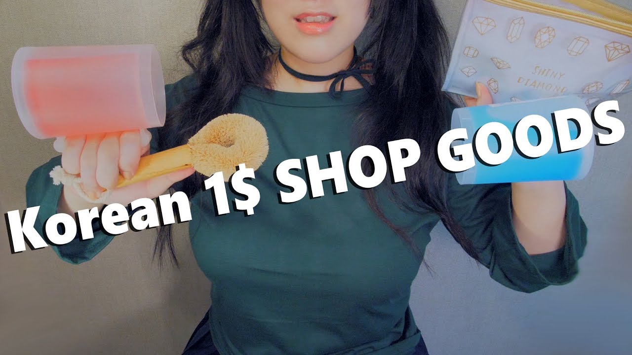 ASMR Have you ever been to Korean $1 shop? 😍