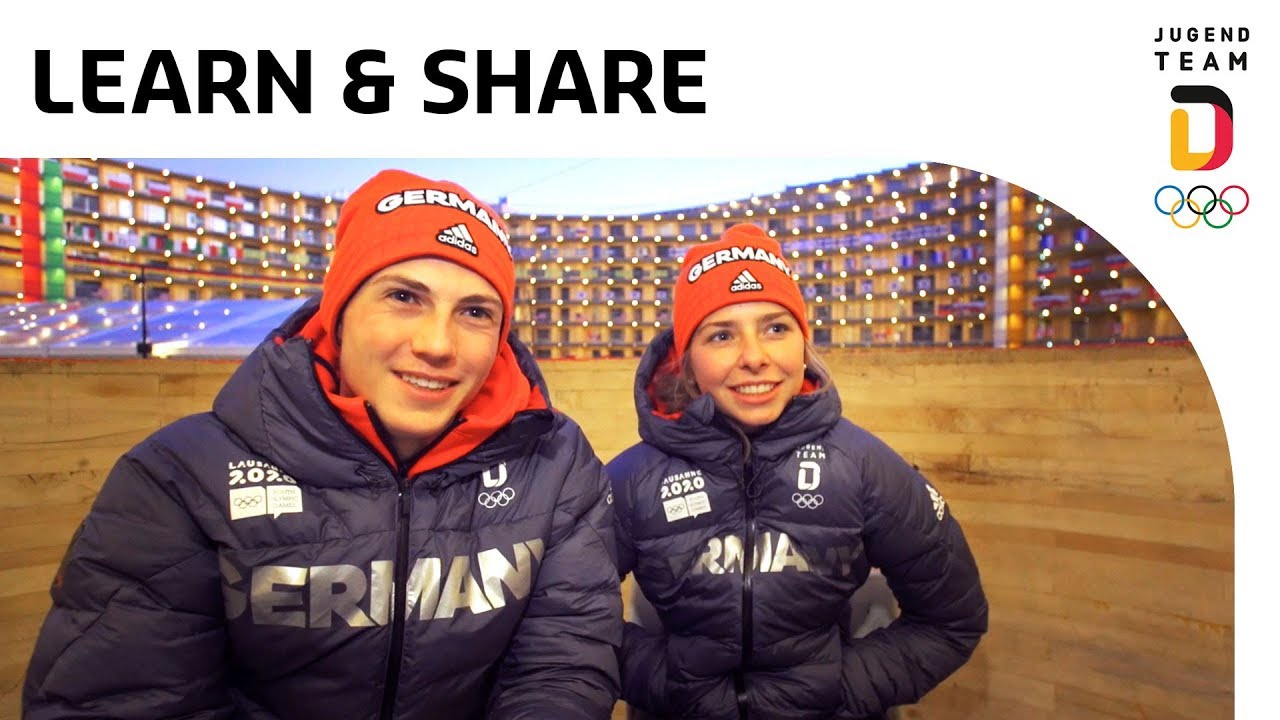 Learn & Share mit den Biathleten Johanna Puff und Elias Asal | Lausanne 2020