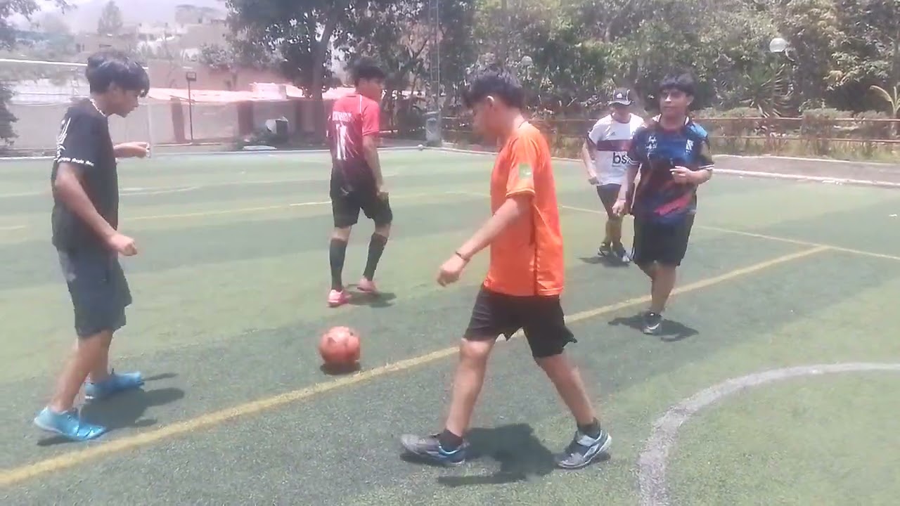 Práctica de pases de fútbol, cambios 