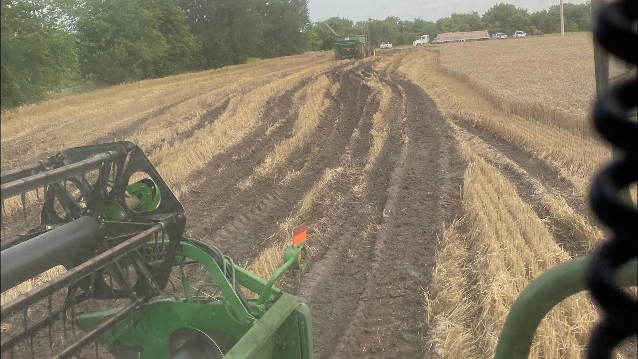Wheat Harvest 2021 Continued..... and It’s a Mud Bath