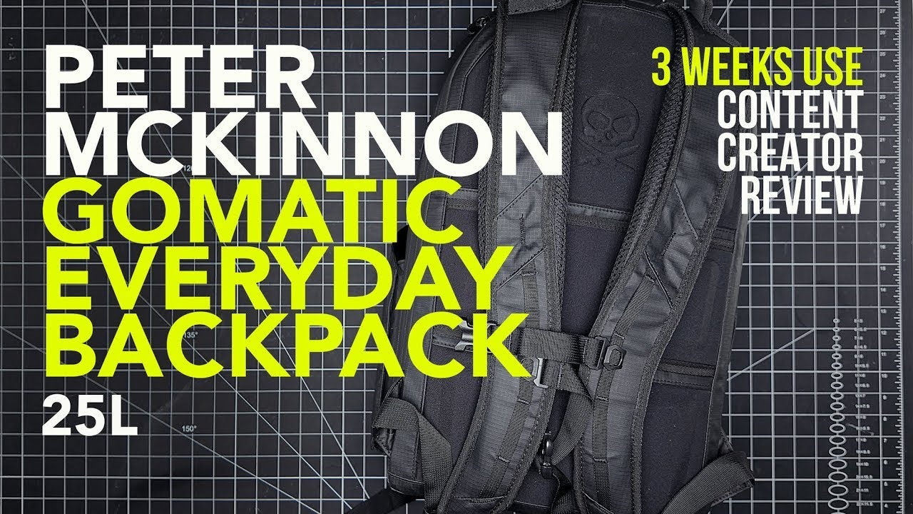 Peter McKinnon - Gomatic 25L Everyday Backpack - Fully Loaded - 10% Gomatic Discount