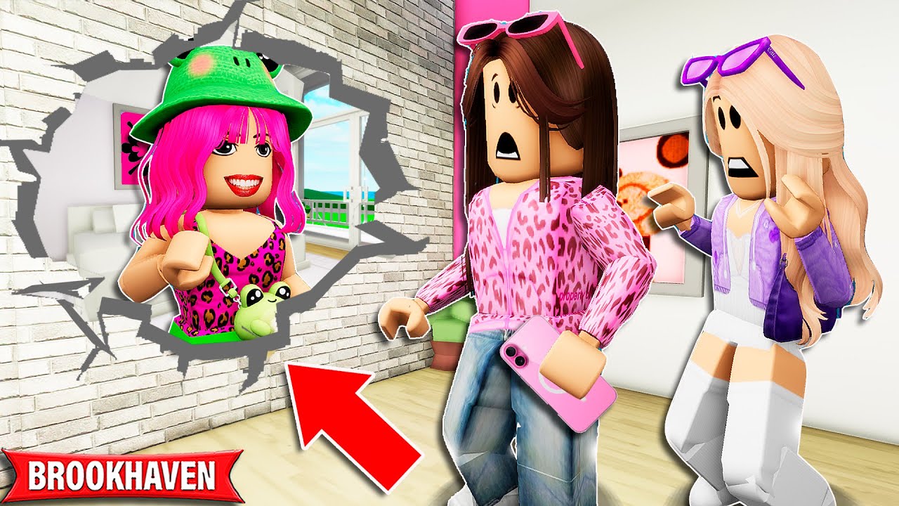 DESCOBRI UMA SALA SECRETA NA MINHA CASA | Historinhas Brookhaven Roblox | Bibi e Lud