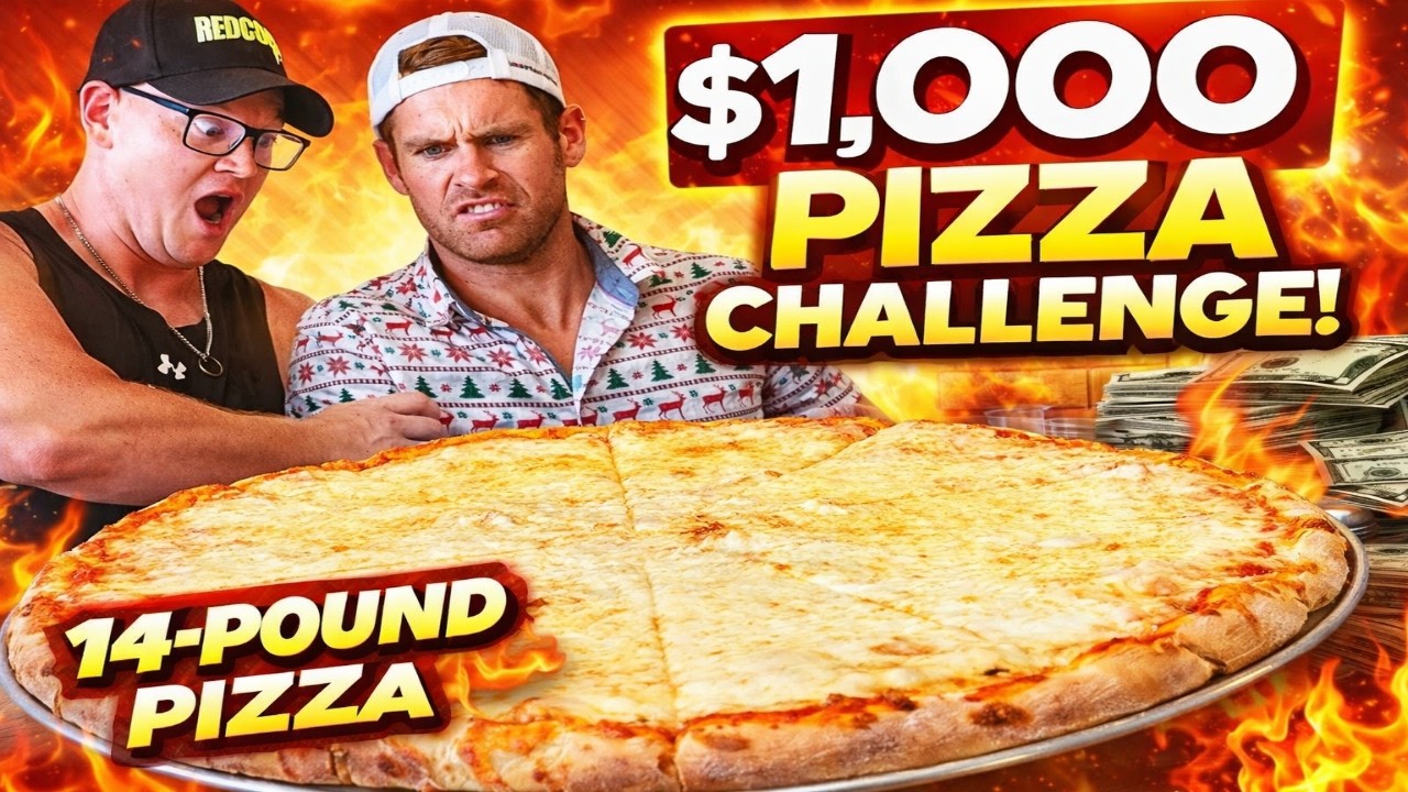 $1,000 PIZZA CHALLENGE AT USC