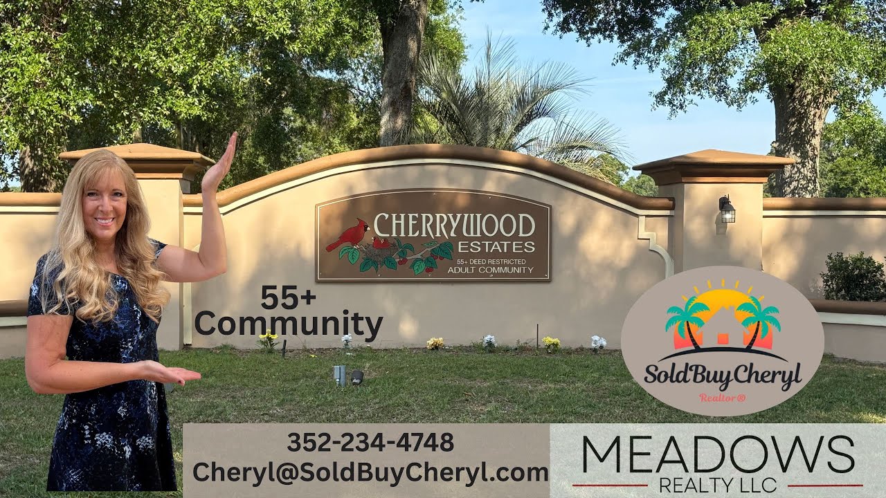 Cherrywood Estates Ocala FL | 55+ Community Tour & Amenities Walkthrough 🏡