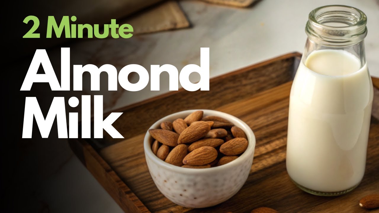 How To Make Almond Milk At Home (The BEST Way)