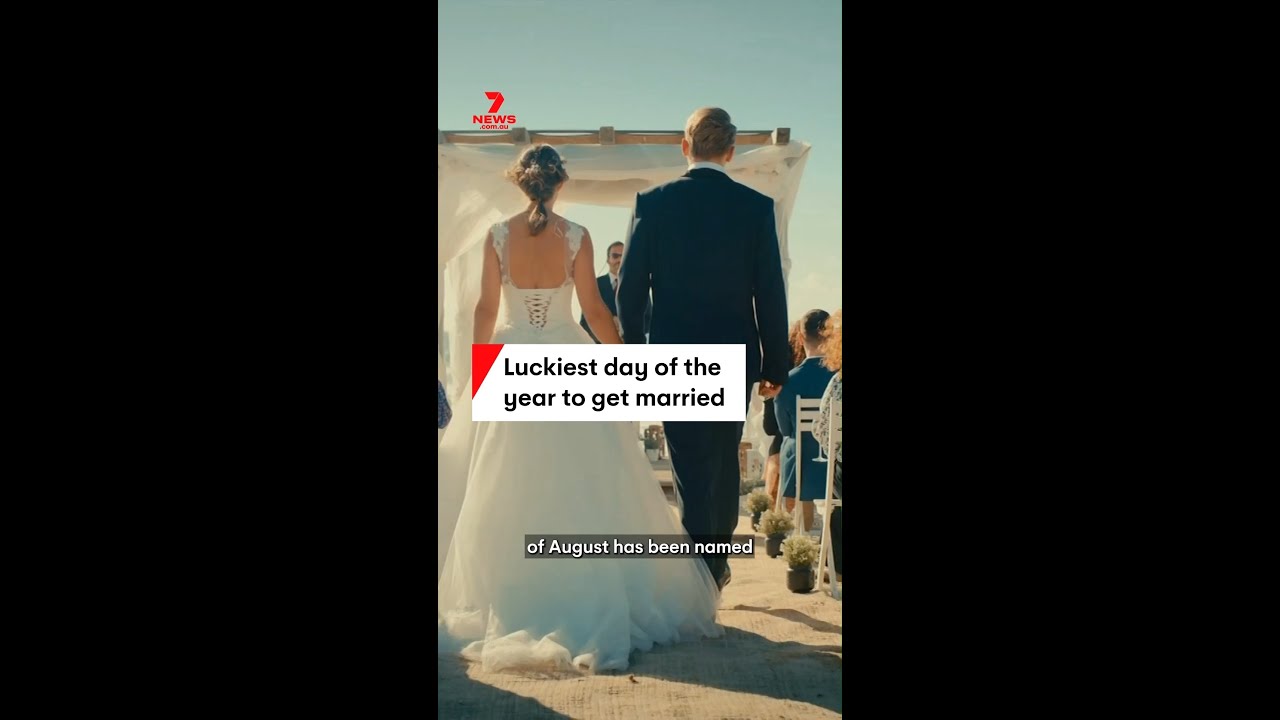 Luckiest day of the year to get married