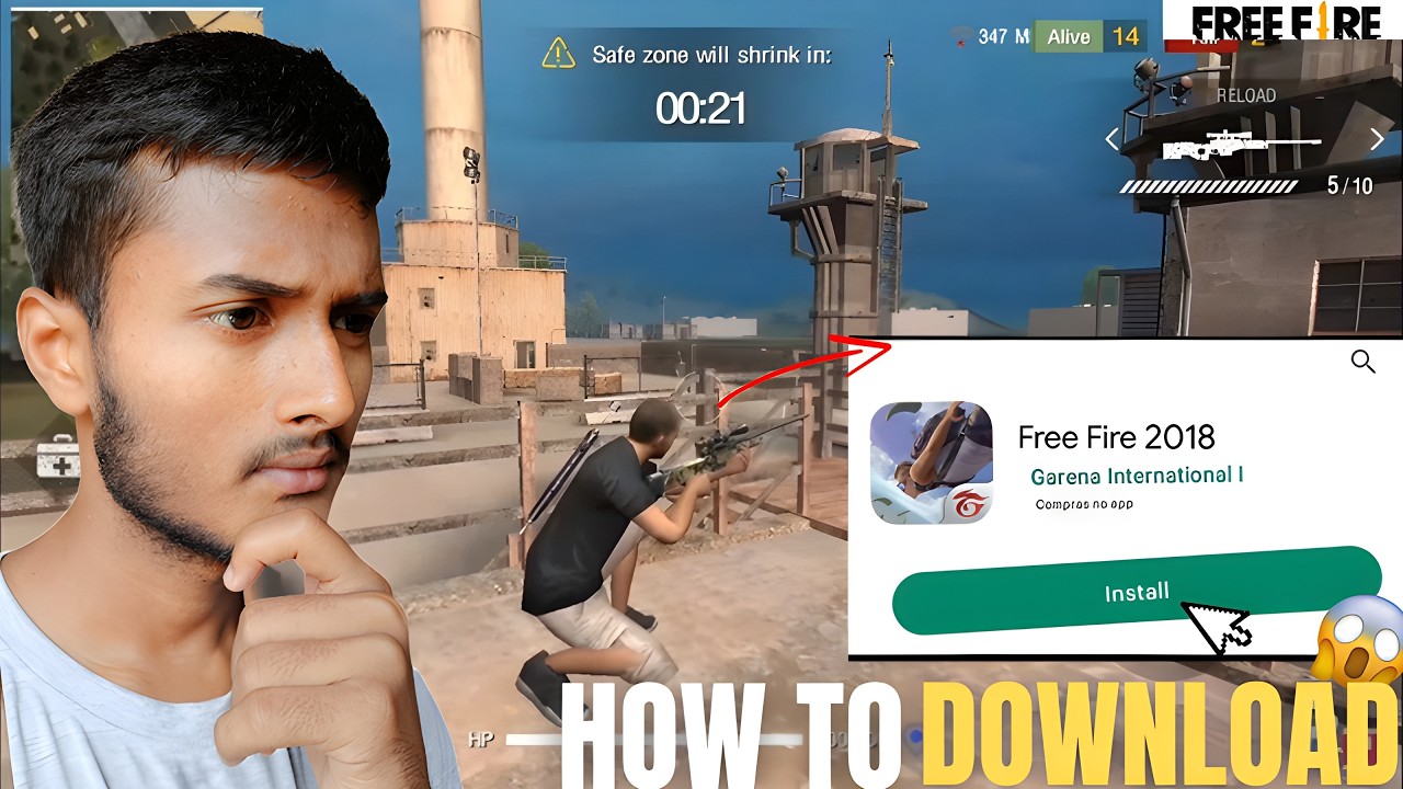 FREEFIRE 2018 APK DOWNLOAD /#viral #freefire #trending #shorts #oldfreefire #gaming