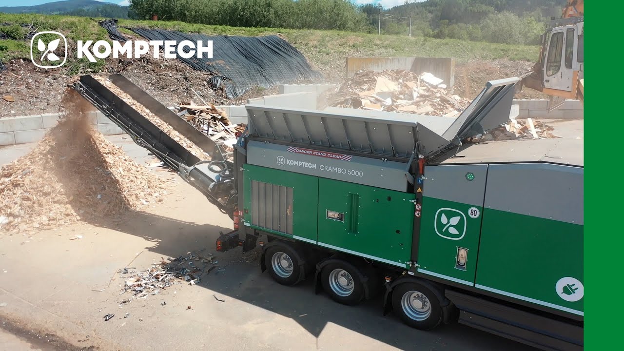 Komptech Crambo e-mobile