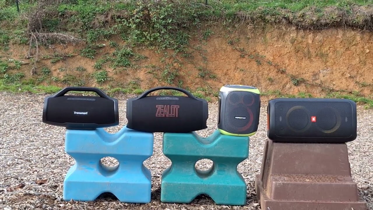 Zealot s98 vs Hopestar party 130 vs Tronsmart bang max vs Jbl partybox 100 deep bass music flat mode