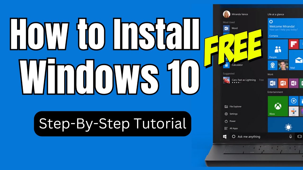 Как установить Windows 10 в 2024 году (пошаговое руководство)