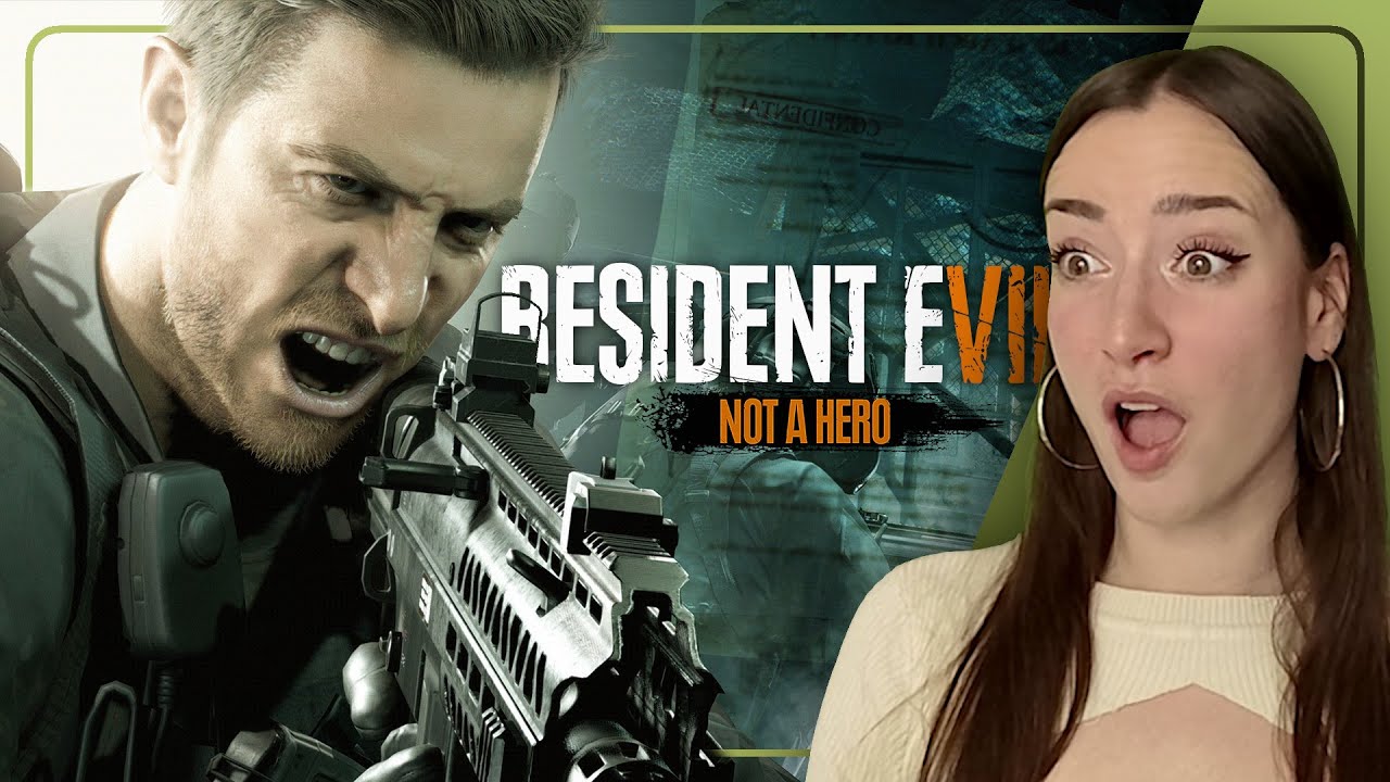 NOT A HERO · Punching Molded In Pursuit Of Lucas Baker · RESIDENT EVIL 7: Biohazard
