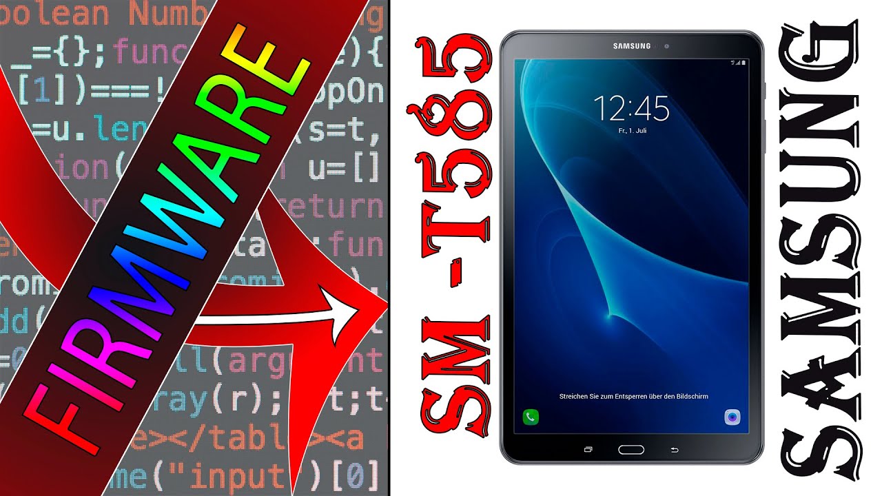 Прошивка Планшета Samsung Galaxy Tab A SM-T585