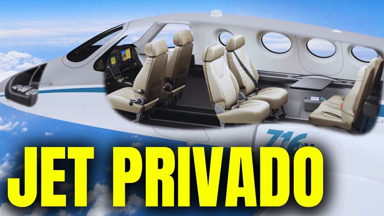 ✅ Stratos 716x (Versión Extendida) , 716 x Español, Aviones Privados Jets ligeros 