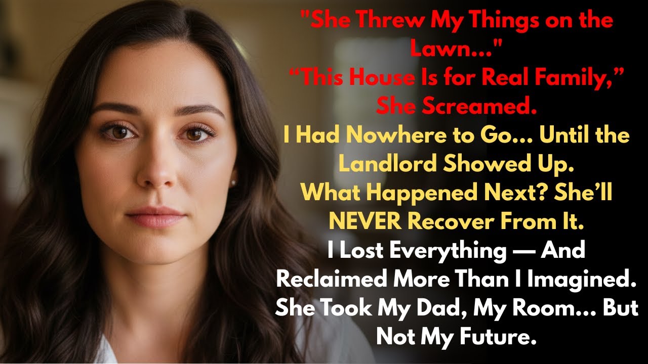 My Stepmom Threw My Stuff On The Lawn: "This House Is For Real Family" – Then The Landlord Arrived