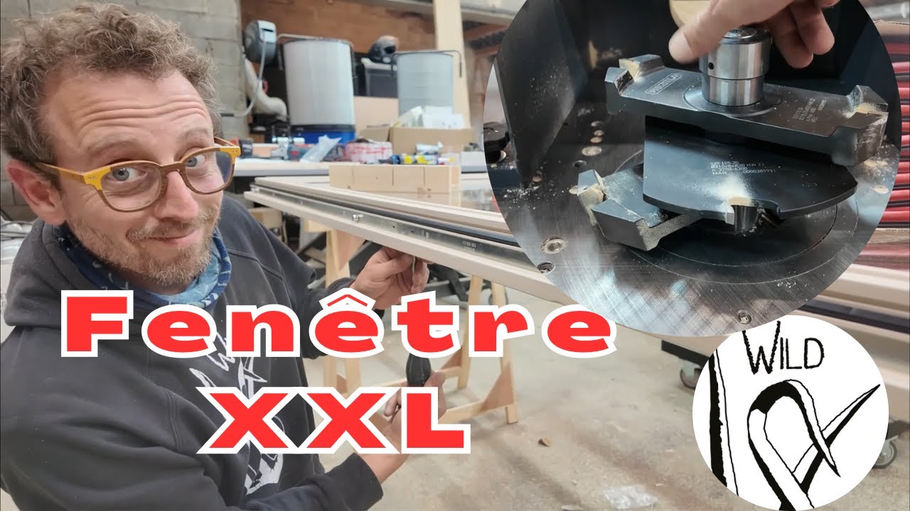 Une fenêtre XXL ! Réalisation complète