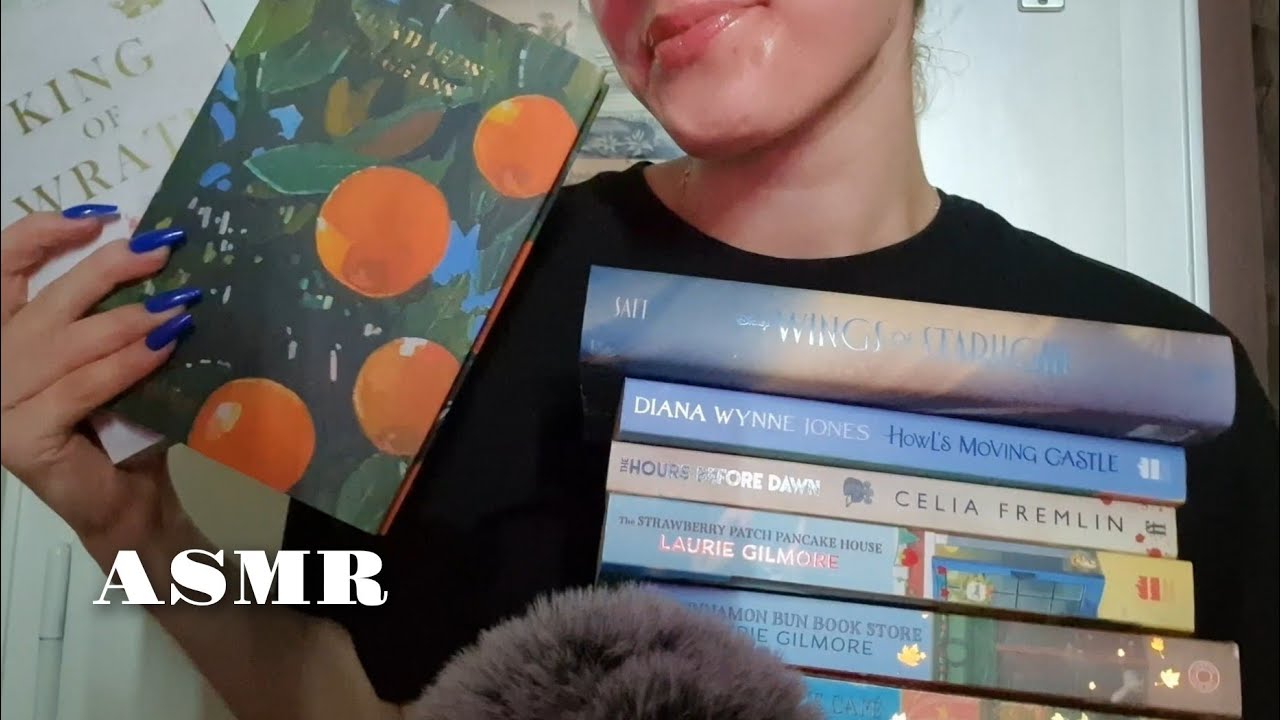 ASMR my prettiest books🥞| Book Triggers