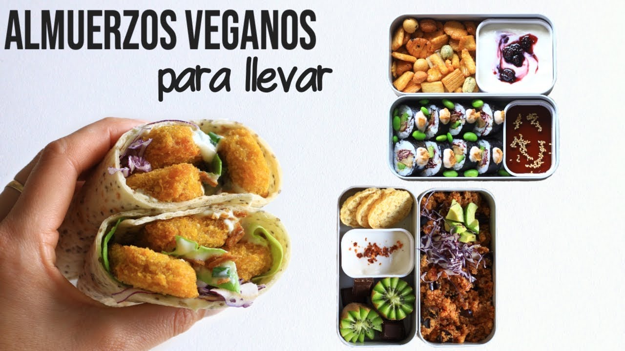 1 SEMANA DE ALMUERZOS PARA LLEVAR | VEGAN LUNCH BOX