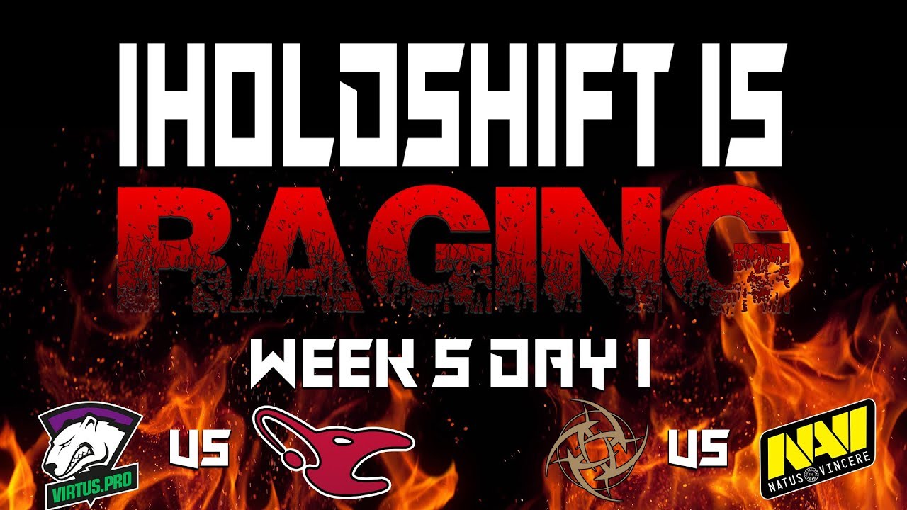 IHOLDSHIFT IS RAGING! Paladins PPL Week 5 Day 1 / EU / Mouz vs Virtus Pro / NaVi vs NiP