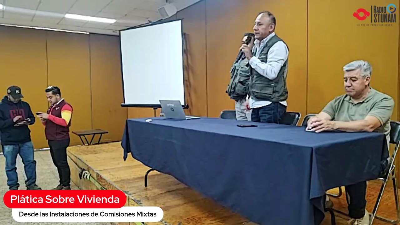 Cobertura de Taller de la 1ra Feria de la Vivienda STUNAM