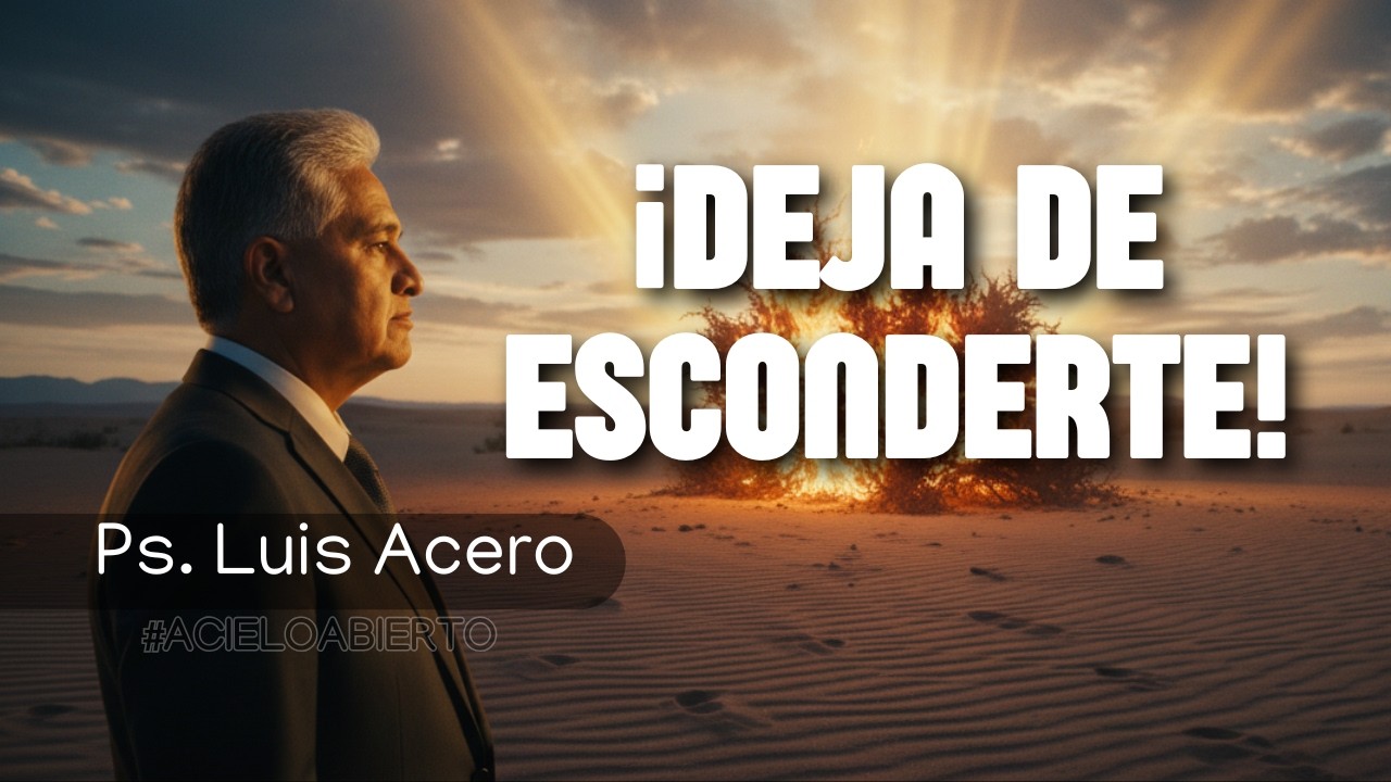 ¡DIOS NO ESTÁ PERDIDO… NOSOTROS SÍ! | A Cielo Abierto – Ps. Luis Acero