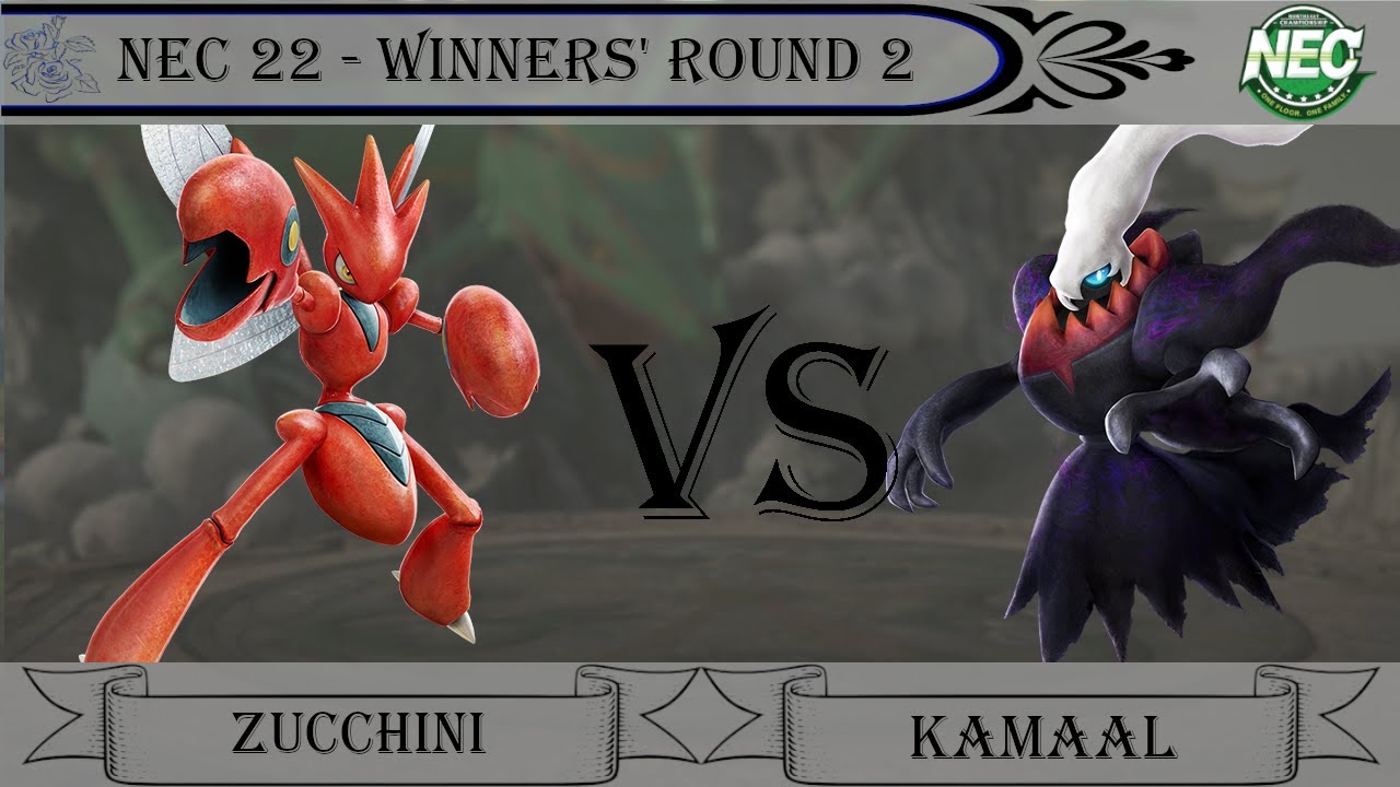 NEC 22 Pokkén DX Off-Stream: Zucchini (Scizor) vs Kamaal (Darkrai)
