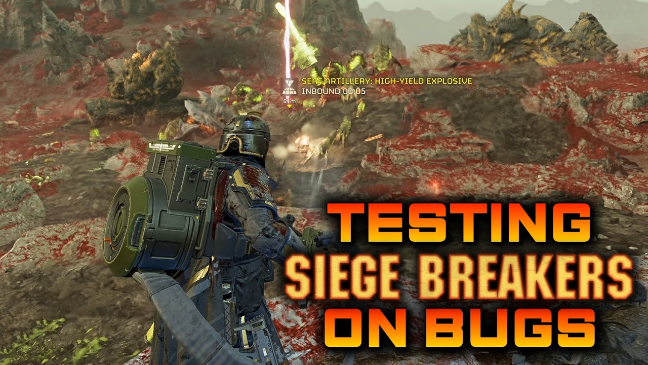 Siege Breakers Warbond + Bastion Tank Are OP On The BUG FRONT! | Helldivers 2