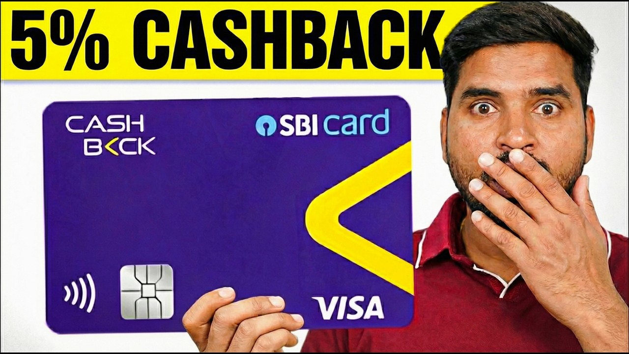 SBI Cashback Credit Card | Best SBI Credit Card