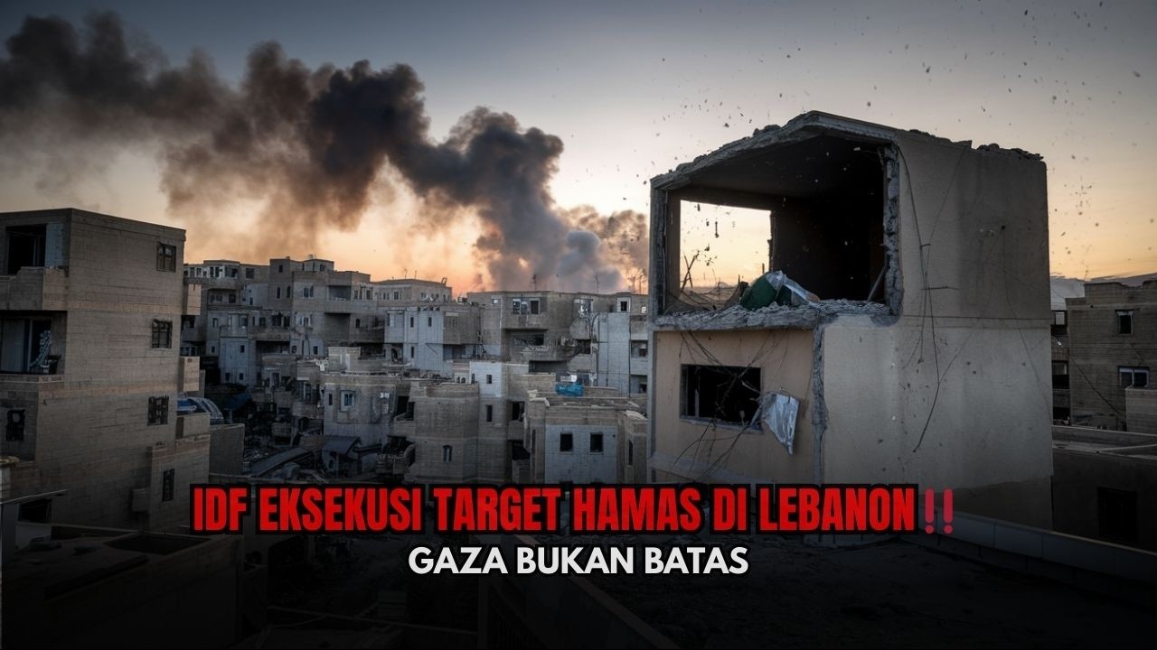 IDF Eksekusi Target Hamas di Lebanon ‼️ Gaza Bukan Batas