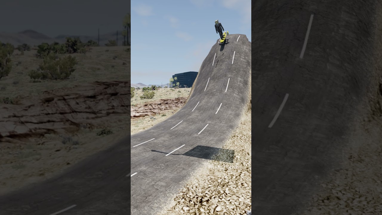 Skibidi Toilets & Speakermans Speaker Trap Hill Crush &ndash; BeamNG.drive