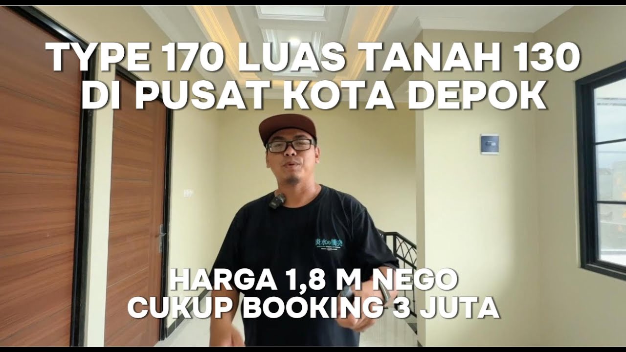 LUAS TANAH 130 4+1 KAMAR TIDUR TYPE 170 START 1,8 MILIAR NEGO