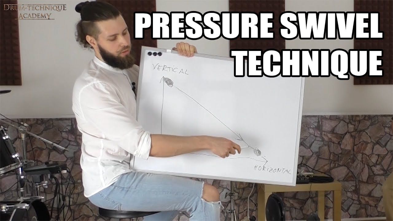 Eugene Ryabchenko - Drum-Technique Academy - Pressure Swivel Technique (+ Book a drum lesson)