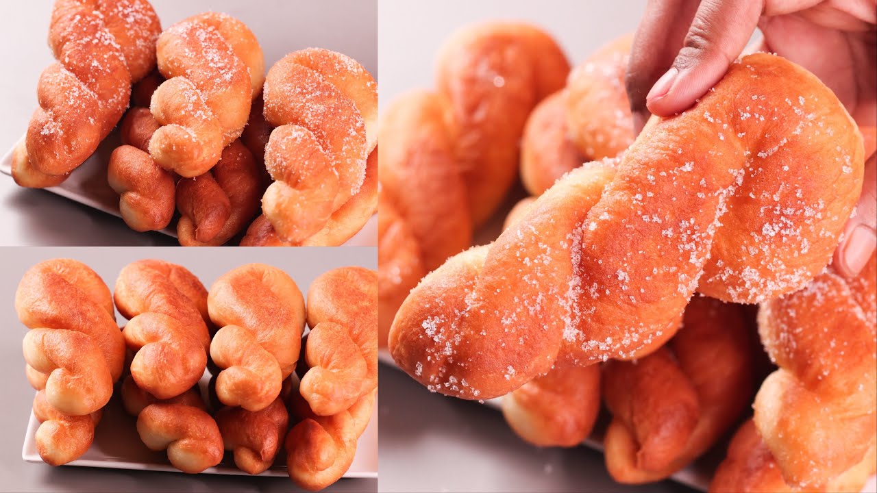 TWISTED DONUT | EASY TWISTED DONUT RECIPE | EGGLESS & WITHOUT OVEN | N'Oven