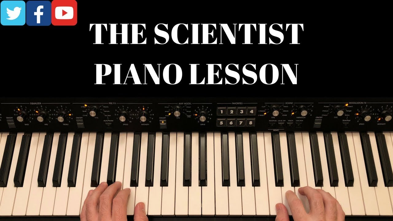 The Scientist Piano Tutorial | Coldplay (Chords)