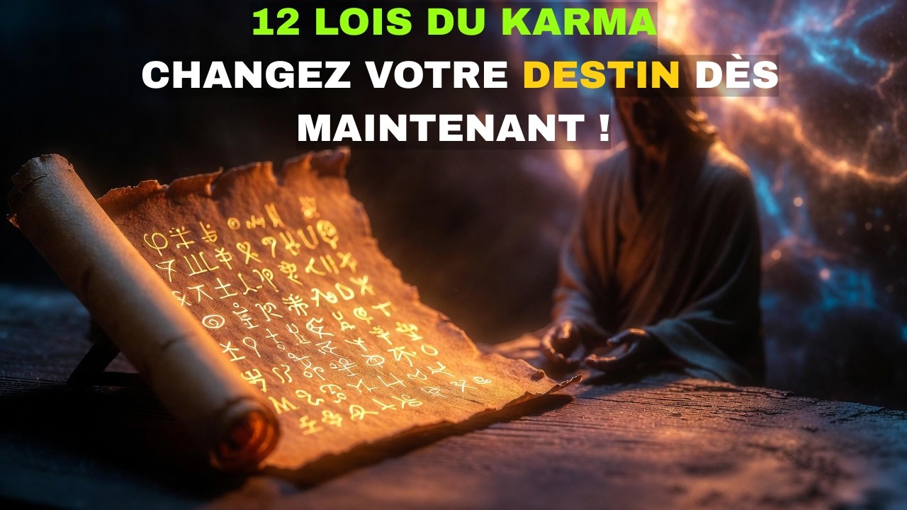 LES 12 LOIS DU KARMA RÉVÉLÉES : TRANSFORMEZ VOTRE VIE AVEC CES PRINCIPES ANCIENS !