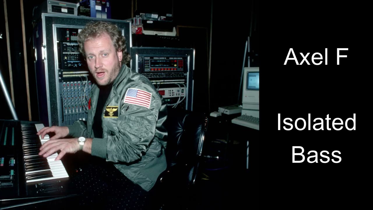 Harold Faltermeyer Axel F Isolated Bass