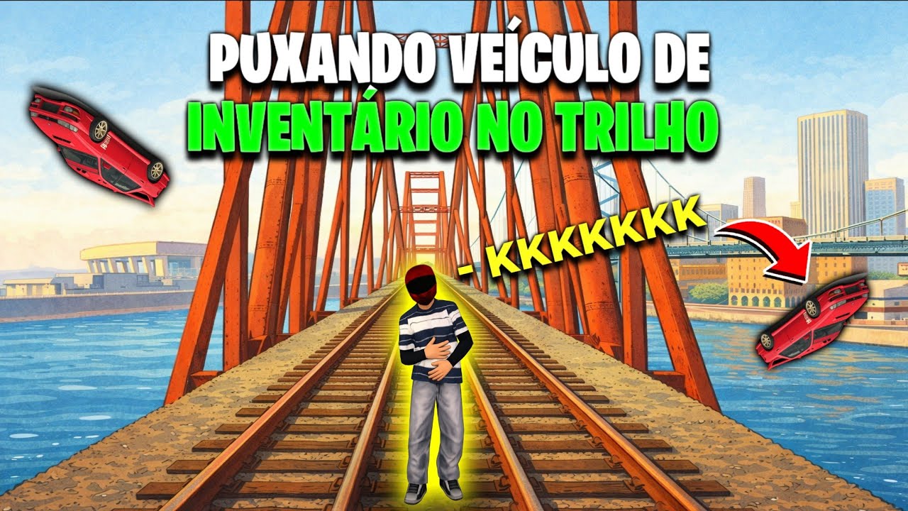 USEI O VEÍCULO DE INVENTÁRIO E JOGUEI GERAL NA ÁGUA 🤣🤣🤣 - ( BRASIL ROLEPLAY )