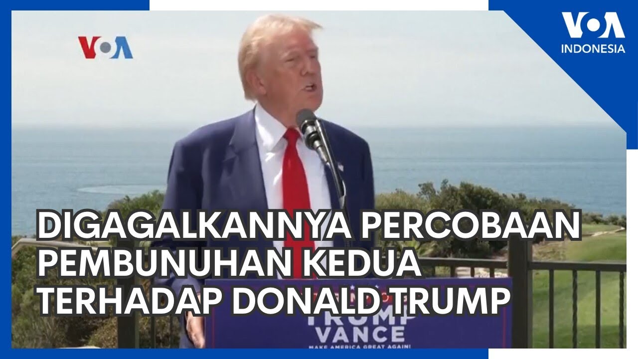 Digagalkannya Percobaan Pembunuhan Kedua terhadap Donald Trump
