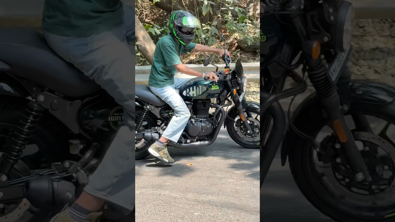 ROYAL ENFIELD HUNTER 350 Dapper Green 💚