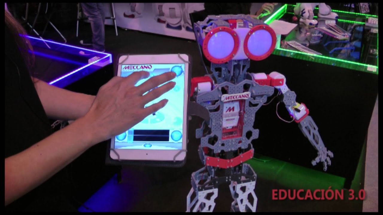 Así funciona el robot Meccano