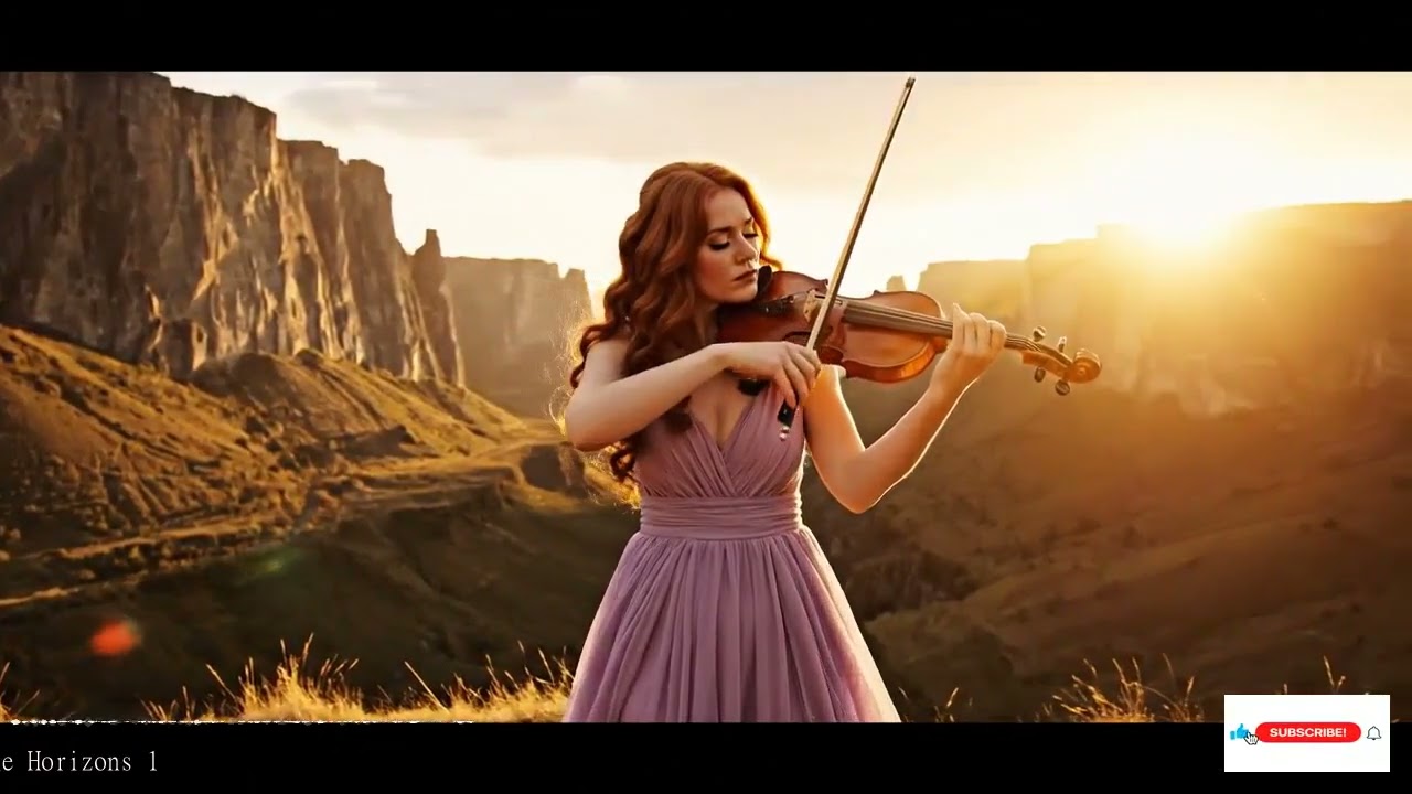 Sinfonía De Romance Melodías De Violín Y Piano Para Un Refugio De Calma Y Reflexión